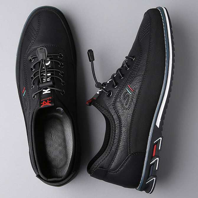 Avslappnade läderskor